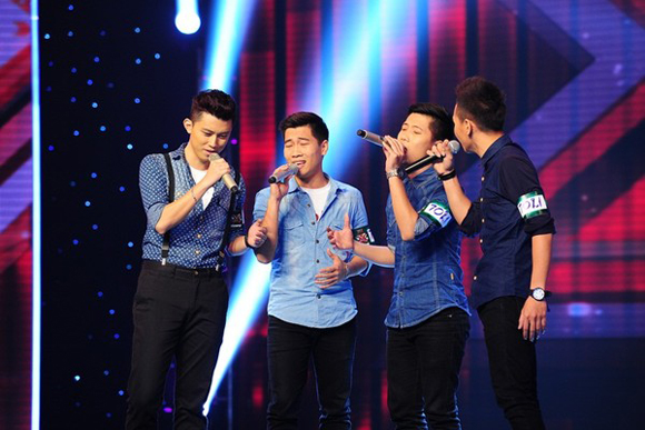 Sao việt,sao viet,nhóm nhạc o plus,boyband o plus,nhân tố bí ẩn 2014,x-factor 2014