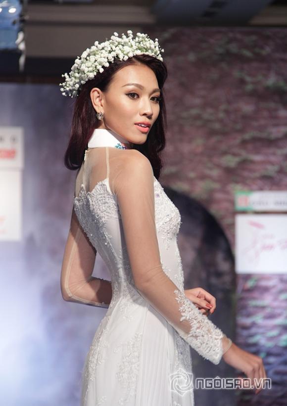 Diệu Huyền, siêu mẫu quốc tế, siêu mẫu Việt Nam, váy cut-out, Trung Cương, Duy Linh