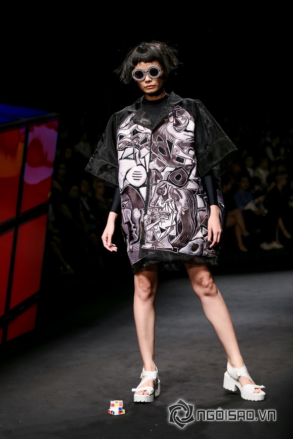 Sao việt,sao viet,nhà thiết kế võ công khanh,bộ sưu tập võ công khanh,Elle show Xuân - Hè 2015