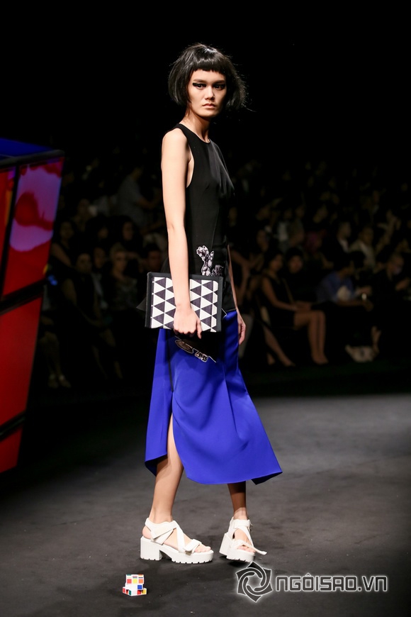 Sao việt,sao viet,nhà thiết kế võ công khanh,bộ sưu tập võ công khanh,Elle show Xuân - Hè 2015