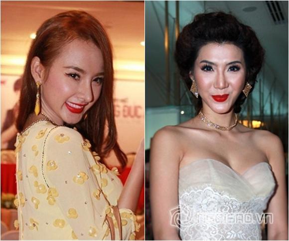 Minh Hằng, Angela Phương Trinh, Ngọc Quyên, Minh Hằng xuất hiện với gương mặt “lạ hoắc” trên thảm đỏ, Elle Show