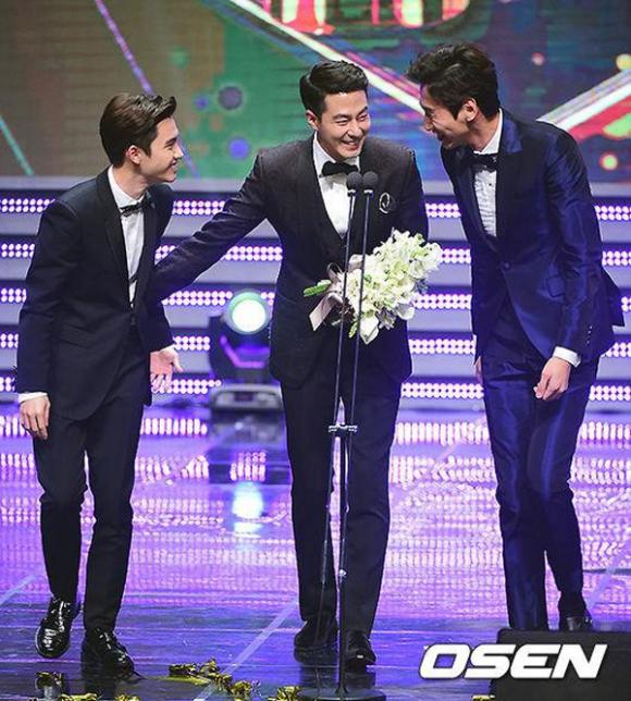 Lee Min Ho, Jo In Sung, Kim Soo Hyun, APAN Star Awards 2014
