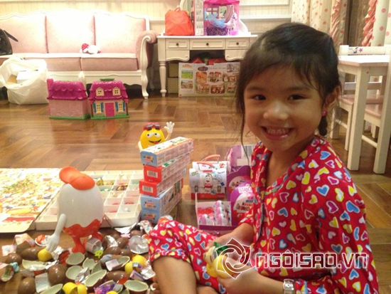 Trần Bảo Sơn, Trần Bảo Sơn và con gái, Trần Bảo Sơn mua đồ chơi cho con gái, Trần Bảo Sơn 2014, Bảo Tiên, con sao việt