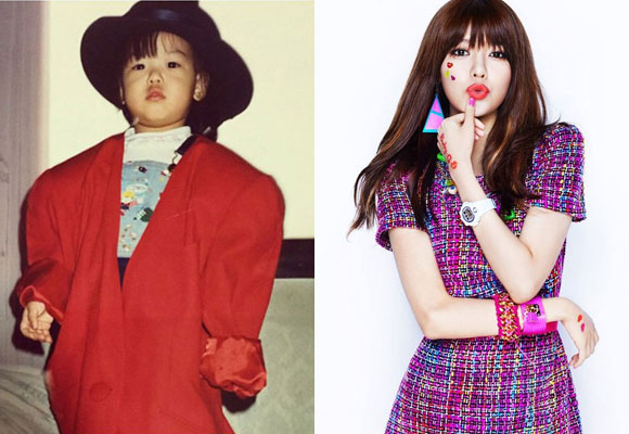 Sooyoung,SNSD,Sooyoung khoe ảnh thời thơ ấu,Sooyoung ngầu như con trai,sao Hàn khoe ảnh hồi bé
