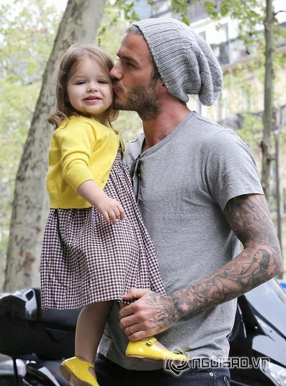 Tóc Tiên và David Beckham, Tóc Tiên tiết lộ David thích khoe hình con gái, bé Harper đáng yêu, David Beckham đến Việt Nam