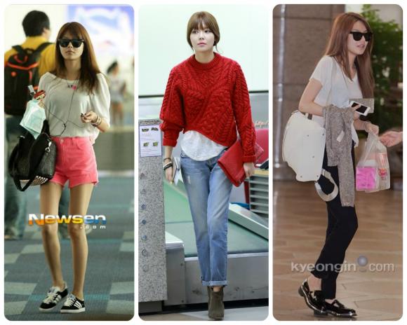 Sooyoung, SNSD, thời trang sao, thời trang sân bay, thời trang thường ngày, thời trang sự kiện