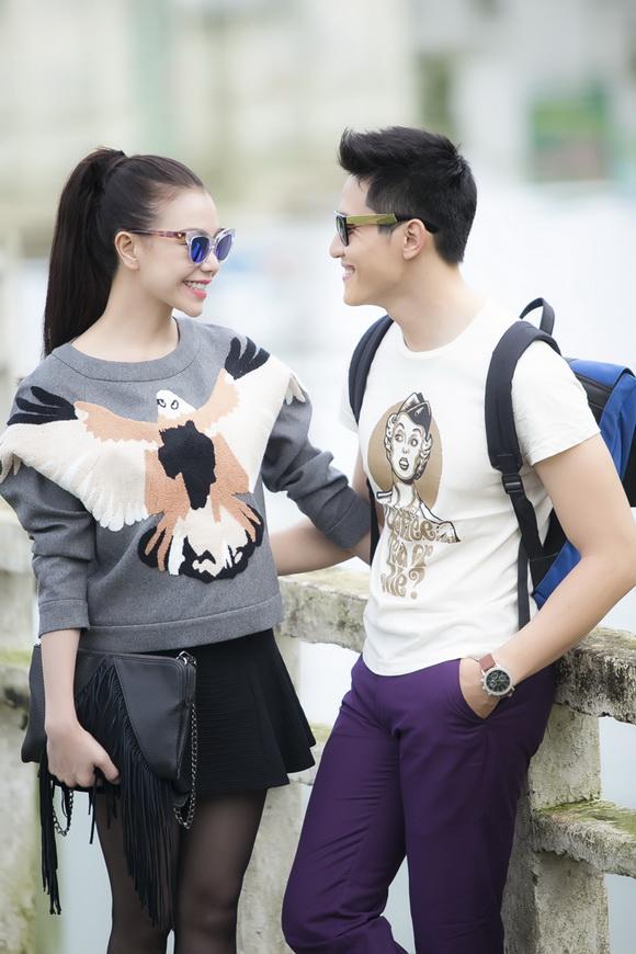 Sao việt,sao viet,ca sĩ trà ngọc hằng,á hậu trà ngọc hằng,diễn viên minh anh,trà ngọc hằng tình tứ minh anh
