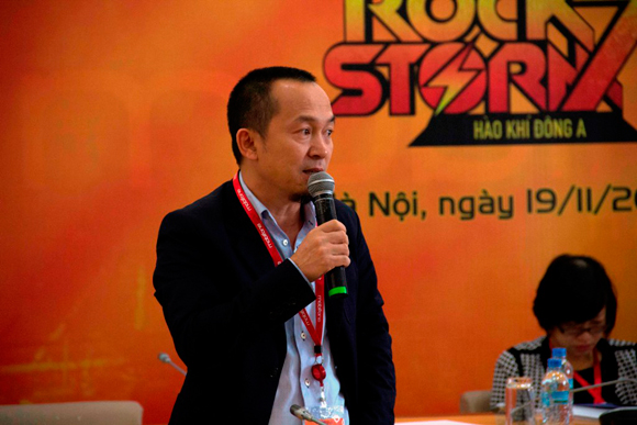 Sao việt,sao viet,RockStorm7,hào khí đông a,nhạc sĩ quốc trung,nhạc sĩ trần lập
