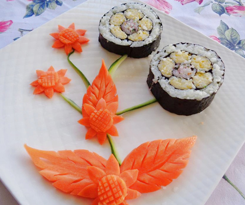 Sushi,cơm cuộn sushi,cơm cuộn sushi vừa ngon lại đẹp