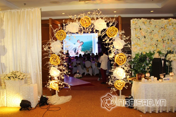 sao Việt,đám cưới Quỳnh Nga,Quỳnh Nga xinh đẹp trong ngày cưới,Doãn Tuấn