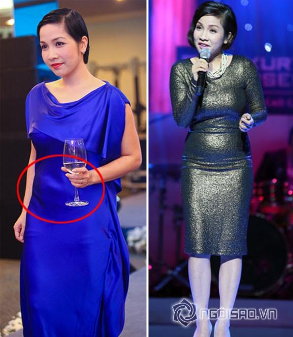 sao việt mặc xấu, trang phục tố sao việt lộ điểm yếu, sao việt mặc xấu trên thảm đỏ

