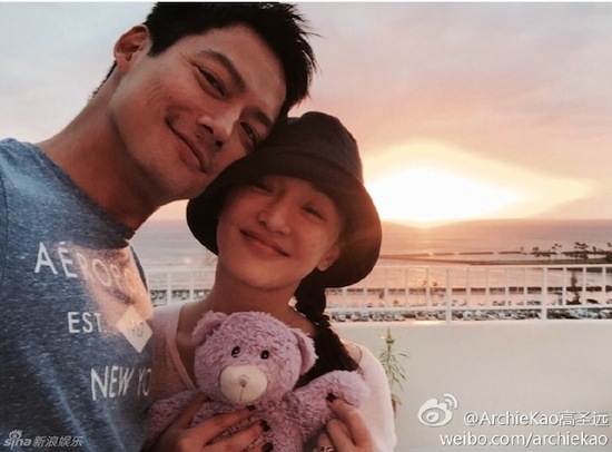 Châu Tấn, Châu Tấn và chồng, vợ chồng Châu Tấn đi nghỉ ngọt ngào, diễn viên Châu Tấn 
