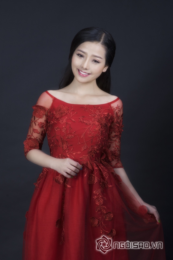 Nữ diễn viên Khánh Hiền, diễn viên Khánh Hiền, Khánh Hiền, Khánh Hiền diện đầm da hội đẹp sang trọng
