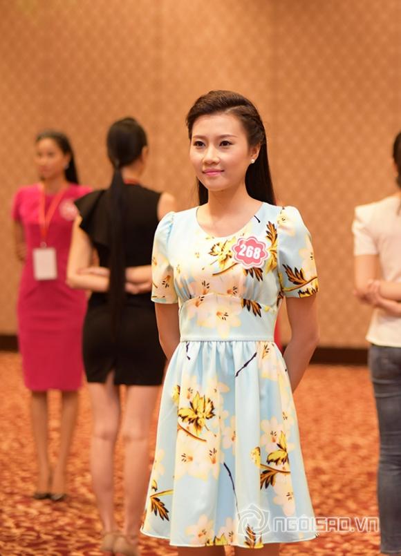 Hoa hậu Việt Nam 2014, HHVN 2014, Thí sinh HHVN 2014 hăng say tập catwalk, Thúy Hằng