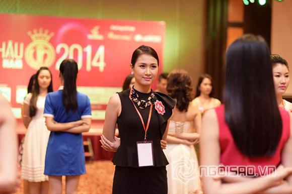 Hoa hậu Việt Nam 2014, HHVN 2014, Thí sinh HHVN 2014 hăng say tập catwalk, Thúy Hằng