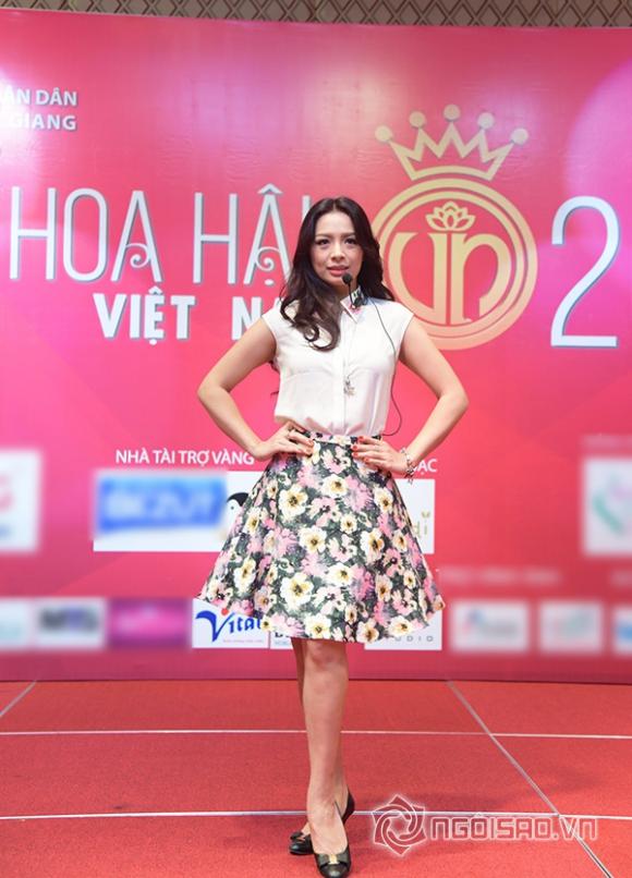 Hoa hậu Việt Nam 2014, HHVN 2014, Thí sinh HHVN 2014 hăng say tập catwalk, Thúy Hằng