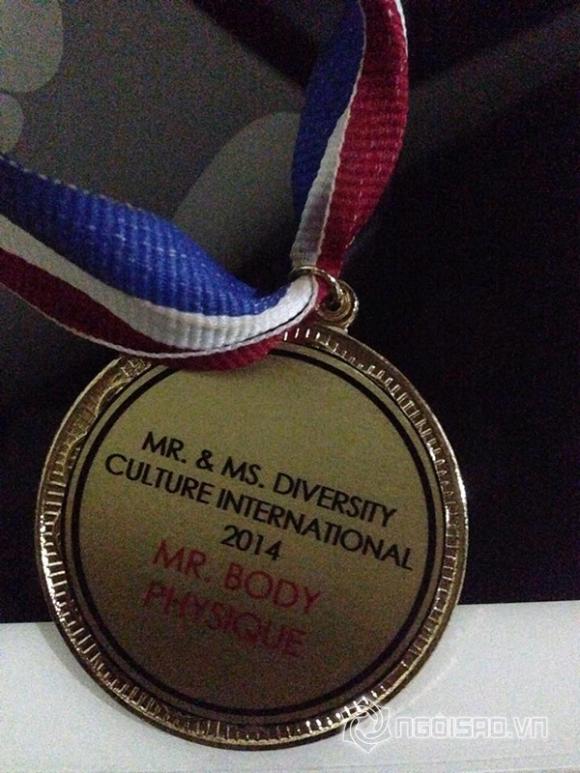 Võ Minh Thành, Mr & Miss Diversity Culture International 2014,cuộc thi người mẫu quốc tế, giải phụ hình thể đẹp