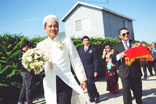 Sao Việt cưới,sao việt ăn hỏi,ăn hỏi kiểu truyền thống