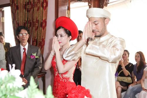 Sao Việt cưới,sao việt ăn hỏi,ăn hỏi kiểu truyền thống