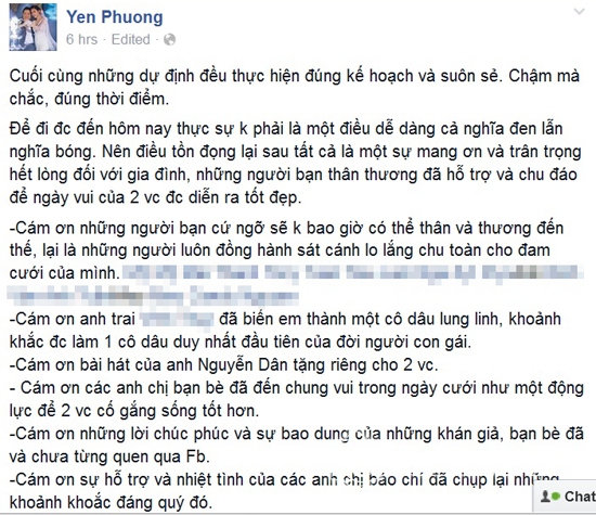 Lam Trường, Lam Trường và Yến Phương, Lam Trường và vợ 9x, vợ lam trường chưa có bầu