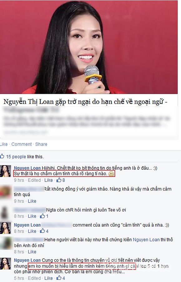 Nguyễn Thị Loan, Hoa hậu Thế giới 2014, Miss World 2014