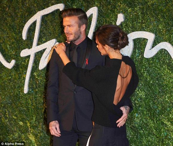 Victoria Beckham,David Beckham,British Fashion Awards,Victoria Beckham đi ăn tối cùng em,Victoria Beckham và David Beckham,Victoria Beckham mừng sinh nhật