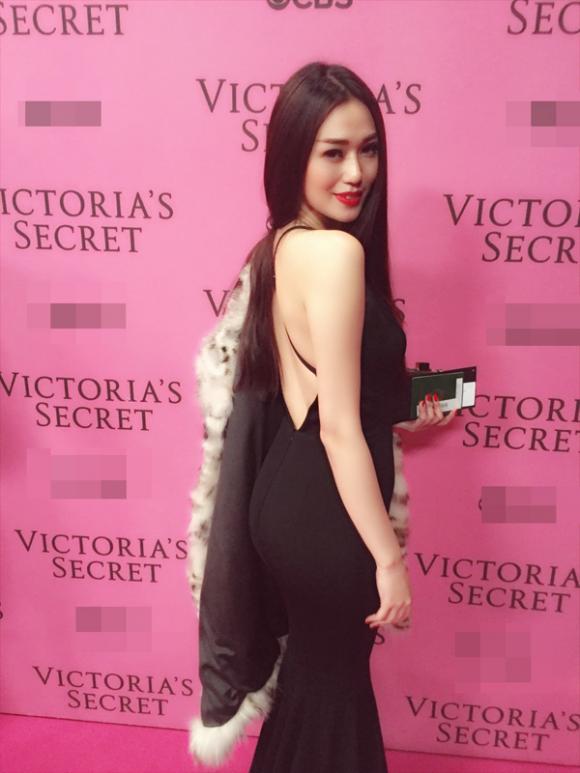 sao Việt,  Khánh My,  Khánh My sang Anh coi Victoria's Secret Show, Khánh My đọ sắc với thiên thần Victoria's Secret Show