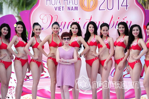 hoa hau viet nam 2014, thi sinh hoa hau viet nam, phan thi ao tam hoa hau viet nam, hoa hau viet nam bikini, anh deo hoa hau viet nam 2014