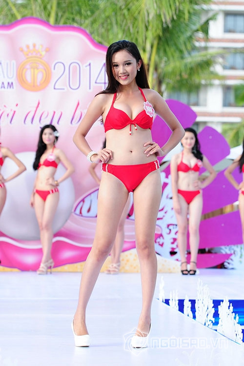hoa hau viet nam 2014, thi sinh hoa hau viet nam, phan thi ao tam hoa hau viet nam, hoa hau viet nam bikini, anh deo hoa hau viet nam 2014
