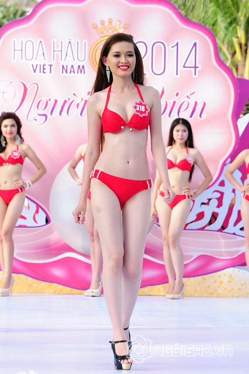 hoa hau viet nam 2014, thi sinh hoa hau viet nam, phan thi ao tam hoa hau viet nam, hoa hau viet nam bikini, anh deo hoa hau viet nam 2014