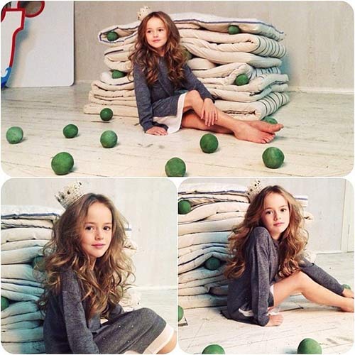 Mẫu nhí đẹp nhất thế giới, Kristina Pimenova, Mẫu nhí