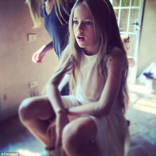 Mẫu nhí đẹp nhất thế giới, Kristina Pimenova, Mẫu nhí