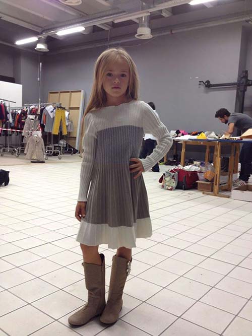 Mẫu nhí đẹp nhất thế giới, Kristina Pimenova, Mẫu nhí