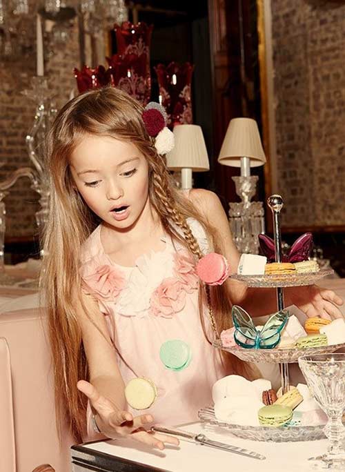 Mẫu nhí đẹp nhất thế giới, Kristina Pimenova, Mẫu nhí
