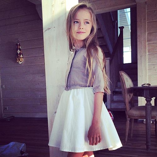 Mẫu nhí đẹp nhất thế giới, Kristina Pimenova, Mẫu nhí