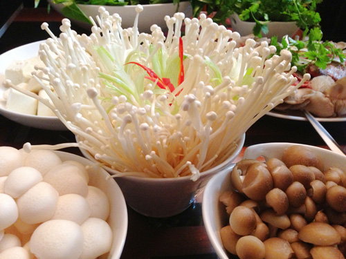 Lẩu nấm chim câu, Cách làm Lẩu nấm chim câu, Món ăn ngon