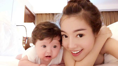 Con gái Elly Trần,bé cadie,giải em bé đáng yêu,Elly Trần