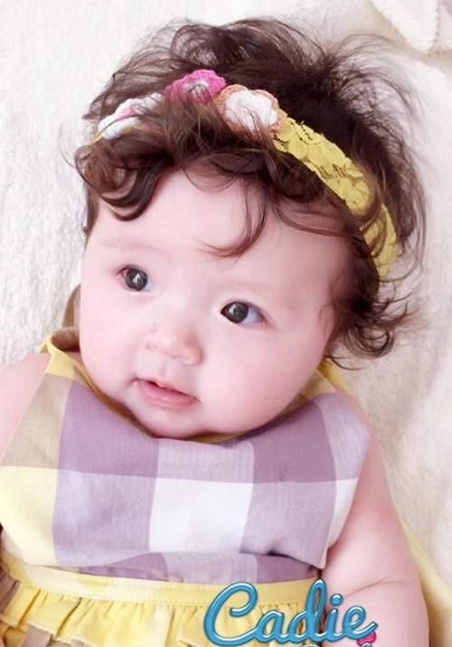 Con gái Elly Trần,bé cadie,giải em bé đáng yêu,Elly Trần