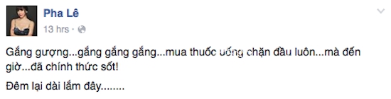 sao Việt đổ bệnh, Hồ Ngọc Hà, Mai Phương Thuý, Lý Nhã Kỳ, Pha Lê 
