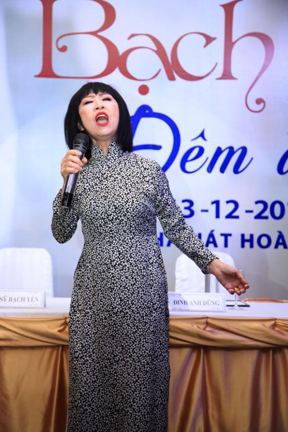 sao Việt, Danh ca Bạch Yến, Bạch Yến về nước, Bạch Yến làm liveshow ở tuổi 72