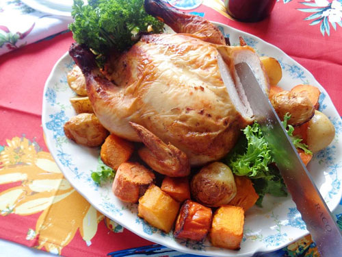 Gà nướng bơ, Cách làm Gà nướng bơ, Món ăn ngon