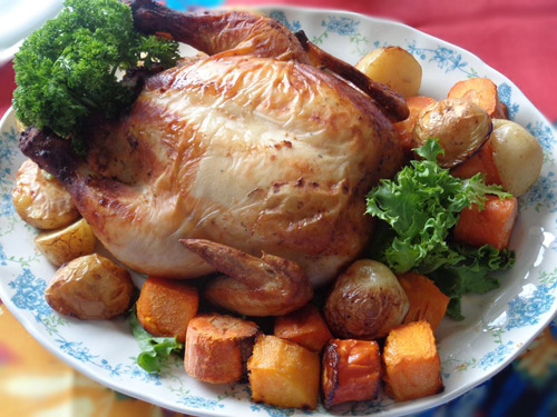 Gà nướng bơ, Cách làm Gà nướng bơ, Món ăn ngon