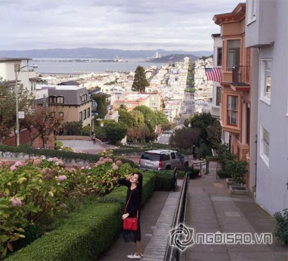 Tuyết Lan xinh tươi ở San Francisco, street style của Tuyết Lan, siêu mẫu Tuyết Lan