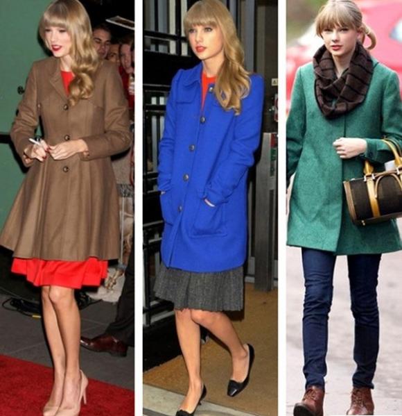 học Taylor Swift mix đồ đông, street style của Taylor Swift, công chúa nhạc đồng quê Taylor Swift mặc đẹp