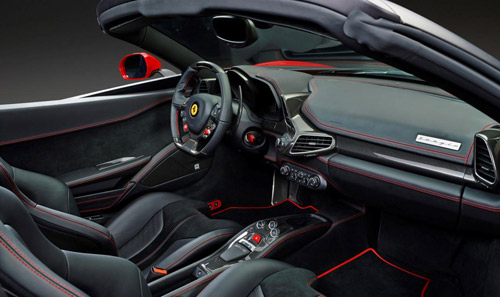 Ferrari Sergio, Ferrari 458 Spider, Ferrari mui trần