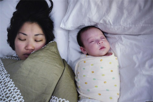 Chăm sóc trẻ, Kỹ năng làm mẹ, Cho trẻ ngủ chùng