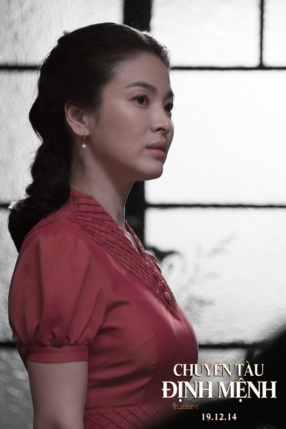 Bộ phim The Crossing,chuyến tàu định mệnh,nam tài tử huỳnh hiểu minh,nữ diễn viên Song Hye Kyo