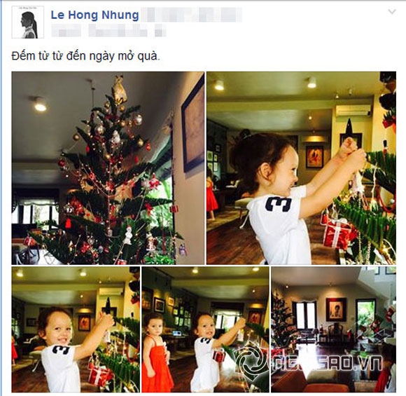 Hồng Nhung,Tôm,Tép,Tôm và Tép đón Giáng sinh,Tôm và Tép trang trí cây thông,cặp song sinh nhà Hồng Nhung