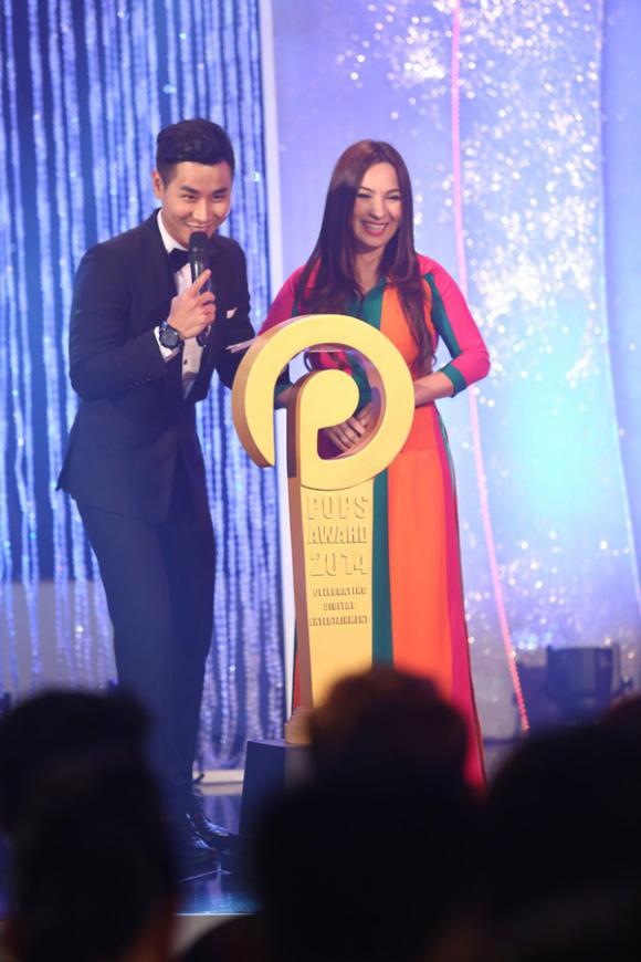 sao Việt, POPS Awards 2014, Đàm Vĩnh Hưng, Ông hoàng nhạc Việt, Mr. Đàm đoạt giải Nghệ sỹ thu được quảng cáo nhiều nhất