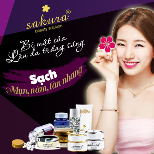 Mỹ phẩm sakura, Làm đẹp trong 4 tuần, Chăm sóc da, Dưỡng da, Sakura